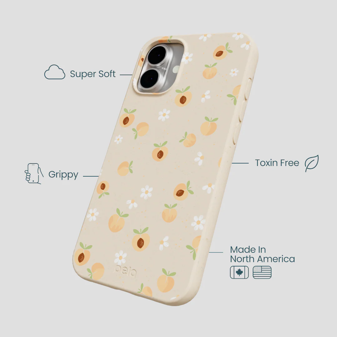 Seashell Feeling Peachy iPhone 16 Plus Case - Image 4