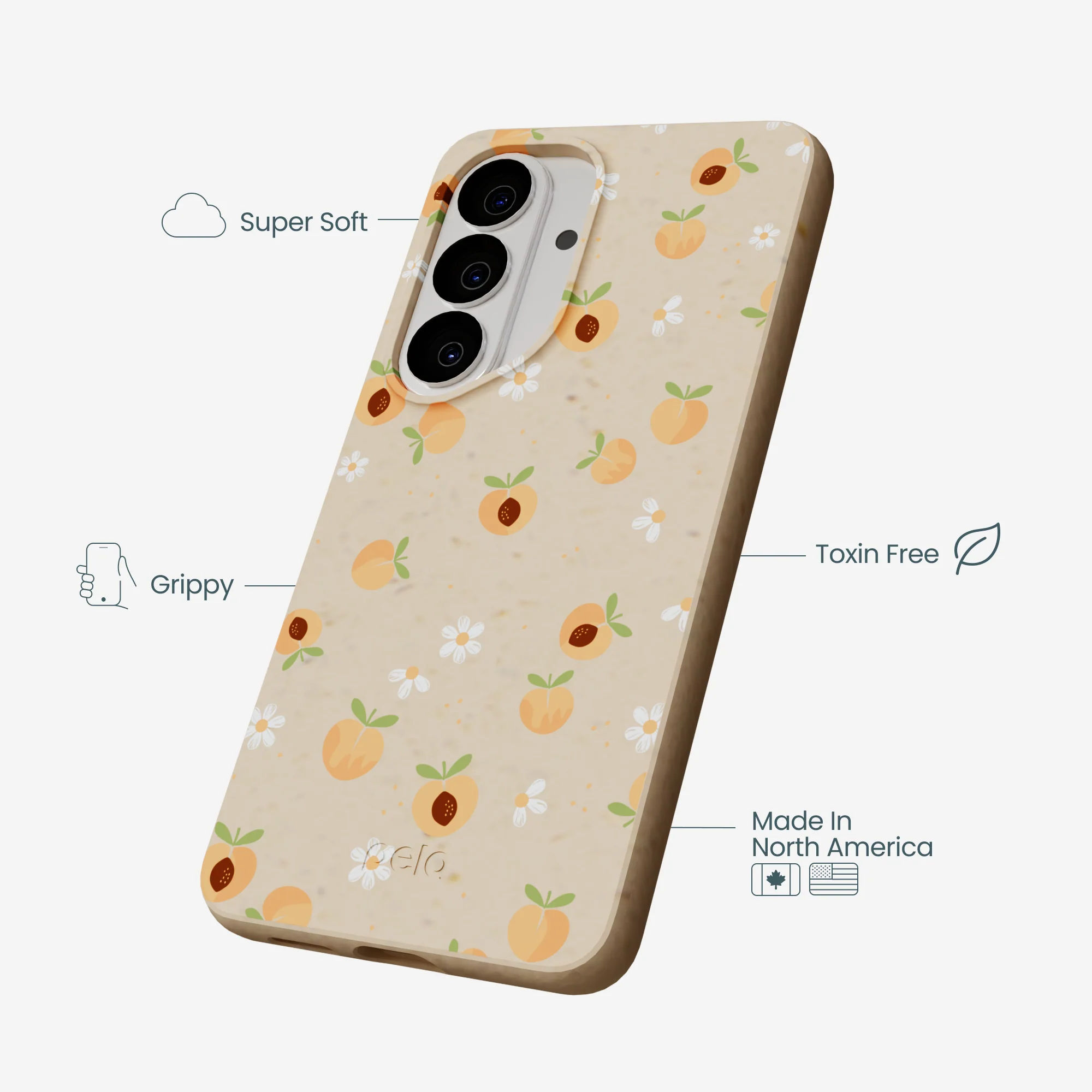Seashell Feeling Peachy Samsung Galaxy S26 Case - Image 3