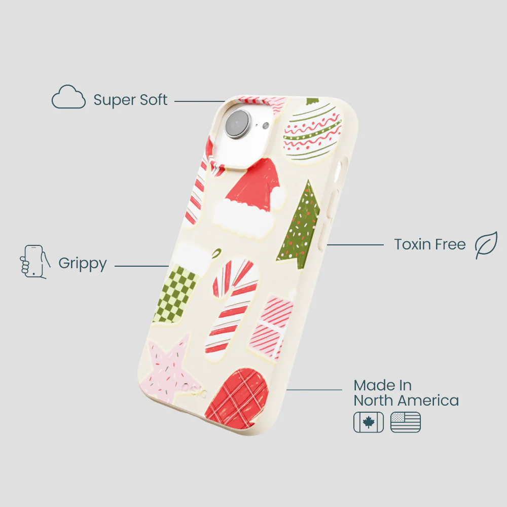 Seashell Festive Cookies iPhone 16e/17e Case - Image 4
