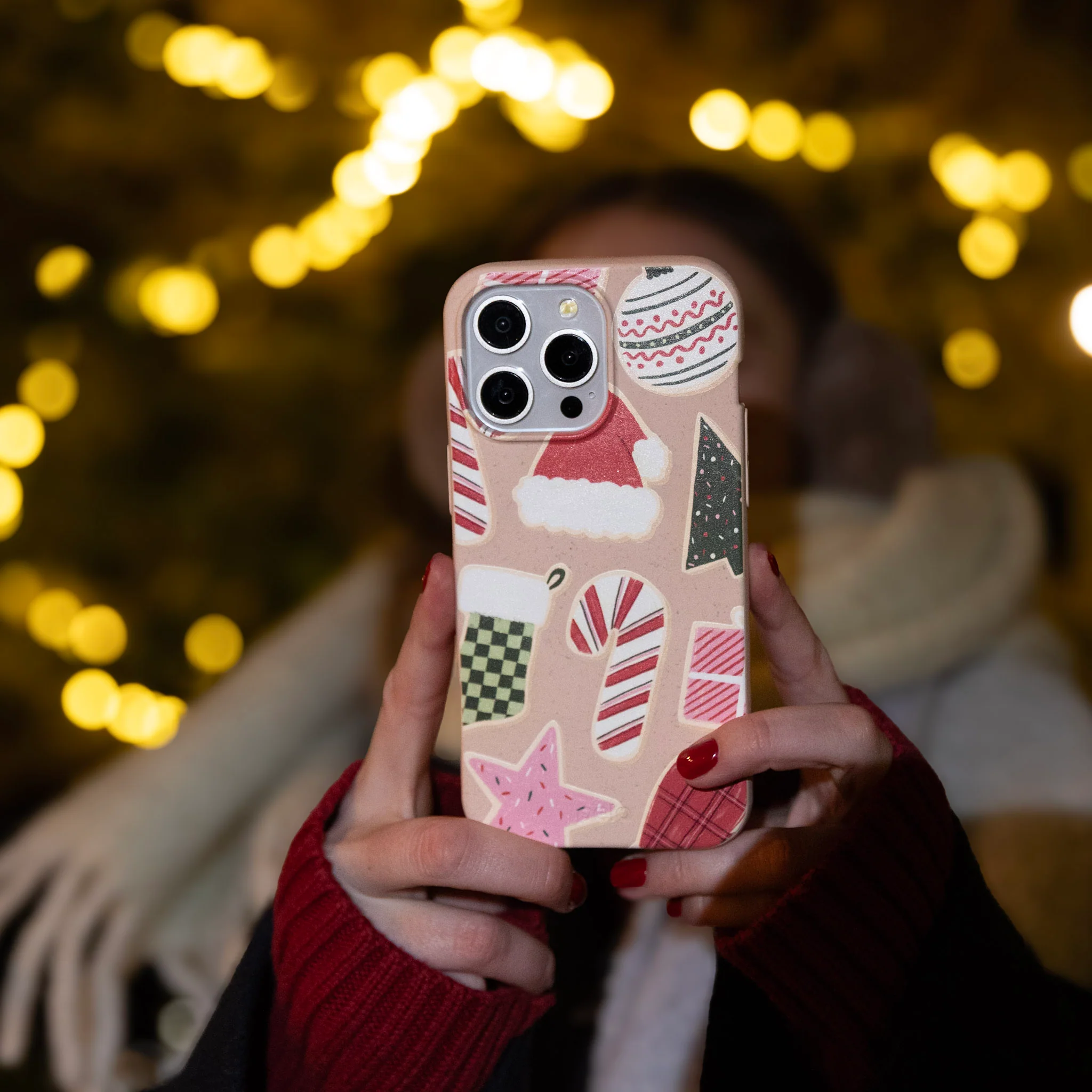 Seashell Festive Cookies Google Pixel 10a Case - Image 5