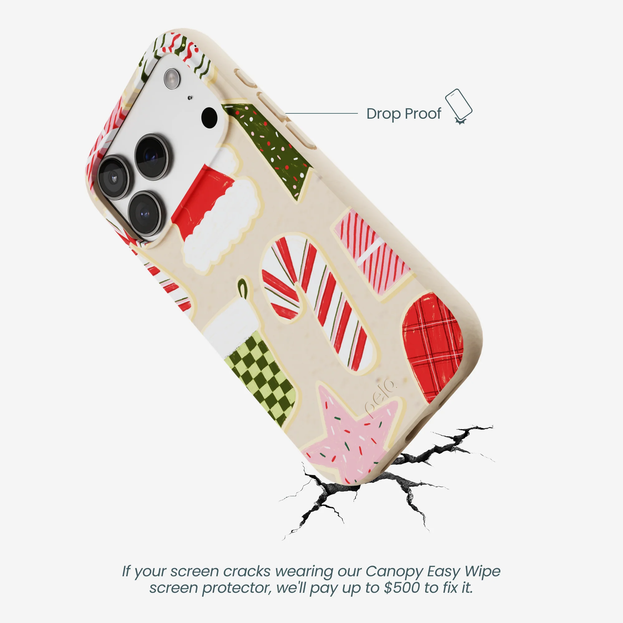 Seashell Festive Cookies iPhone 17 Pro Case - Image 5