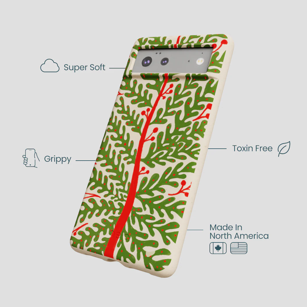 Seashell Festive Foliage Google Pixel 6 Case - Image 4