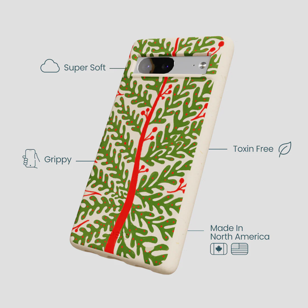 Seashell Festive Foliage Google Pixel 7 Case - Image 4