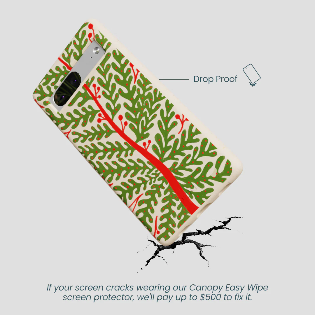 Seashell Festive Foliage Google Pixel 7 Case - Image 5