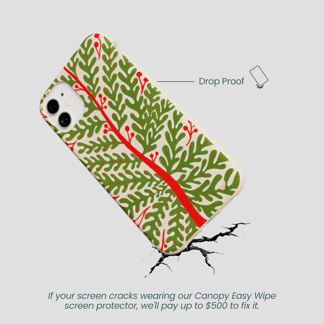 Seashell Festive Foliage iPhone 11 Case - Image 5