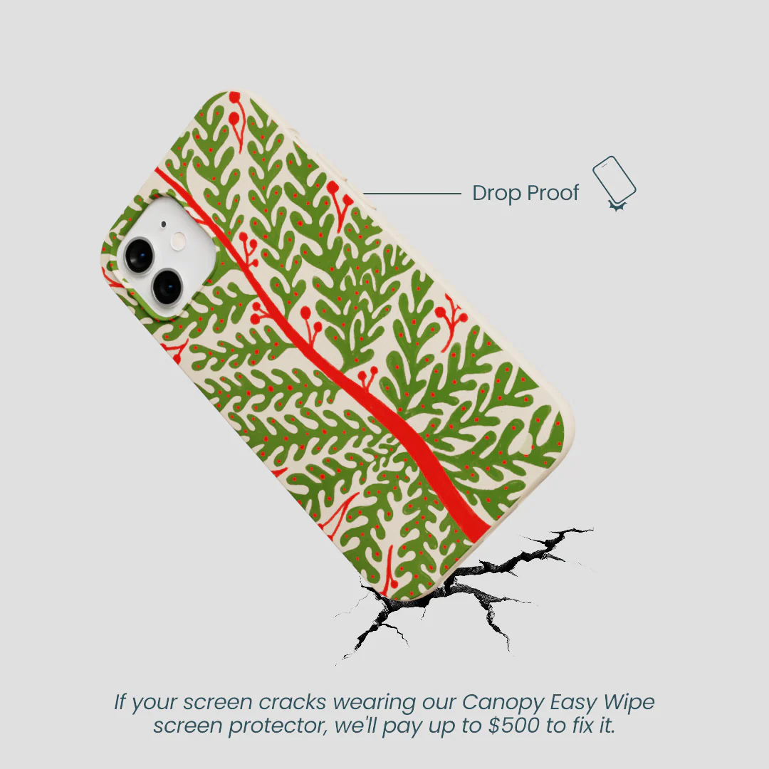 Seashell Festive Foliage iPhone 12/ iPhone 12 Pro Case - Image 5