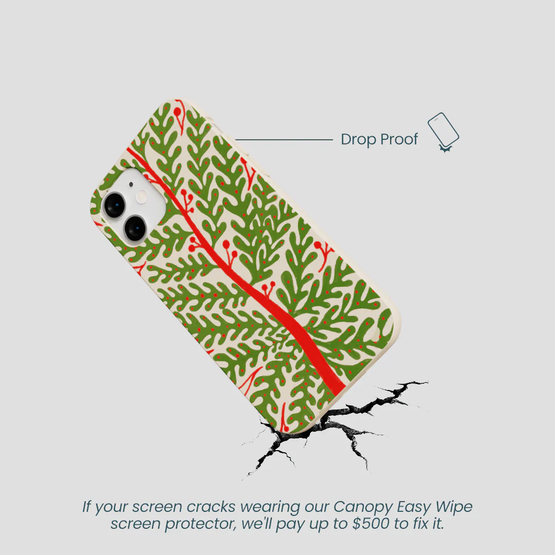 Seashell Festive Foliage iPhone 12 Mini Case - Image 5