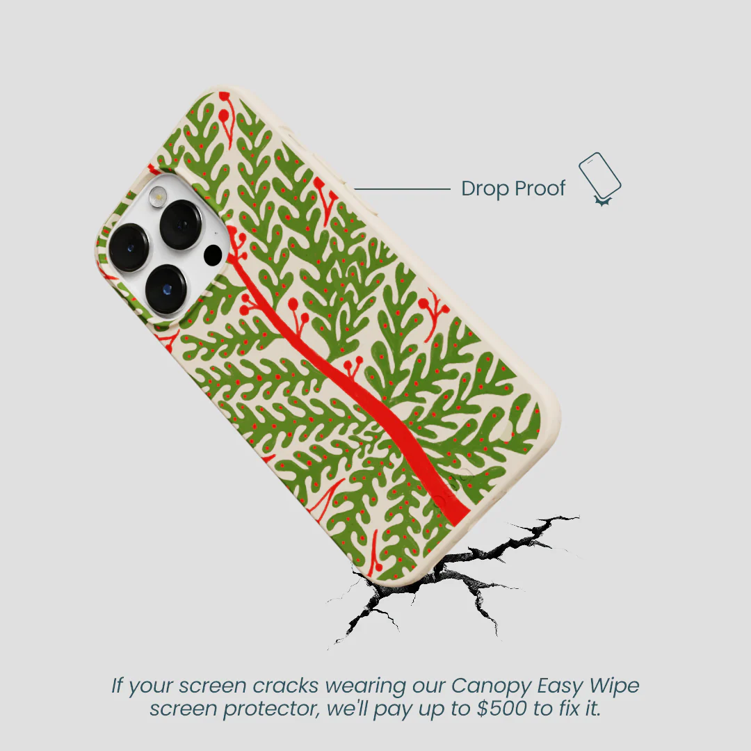 Seashell Festive Foliage iPhone 13 Pro Case - Image 5