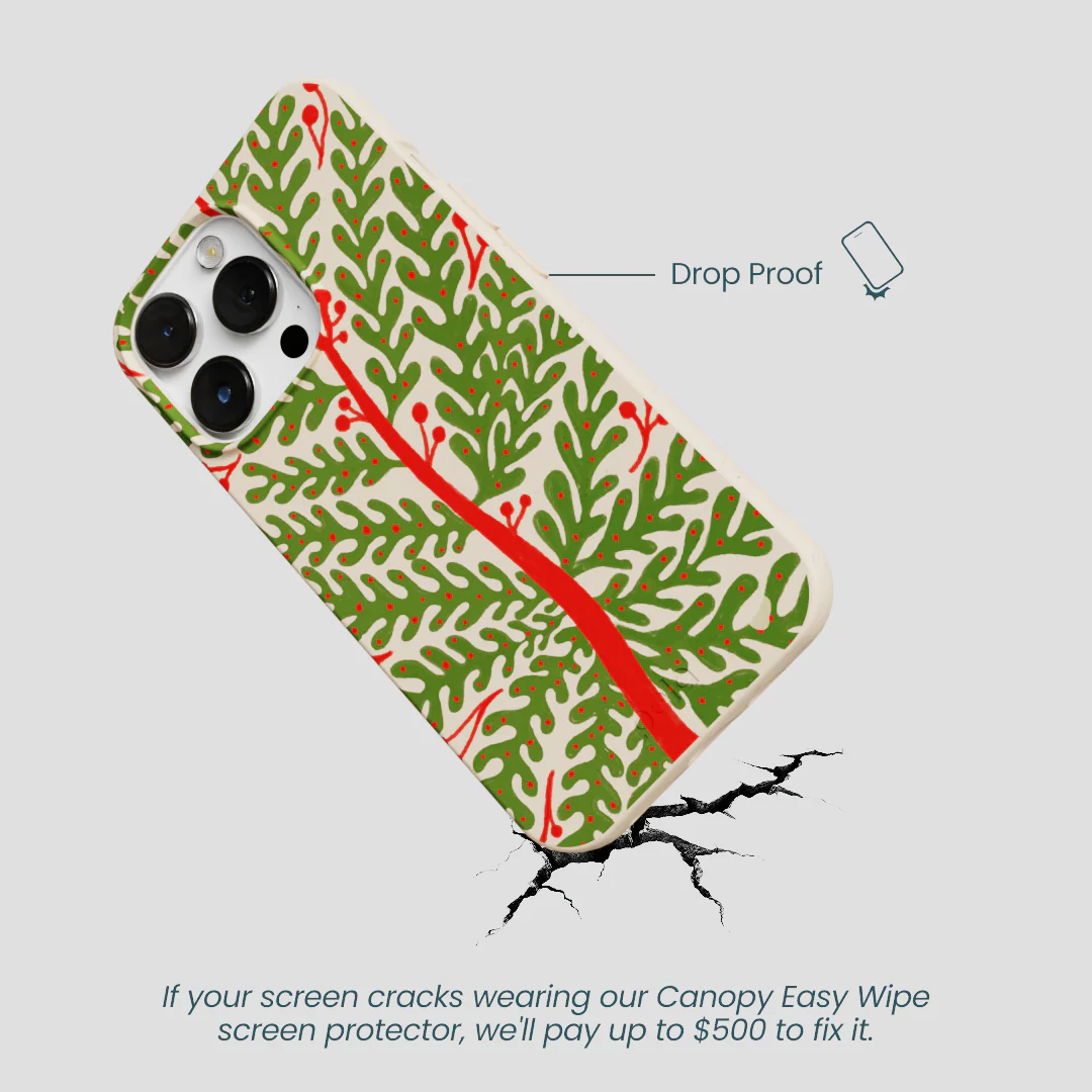 Seashell Festive Foliage iPhone 13 Pro Max Case - Image 5