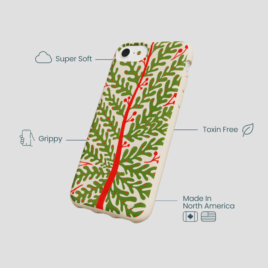 Seashell Festive Foliage iPhone 6/6s/7/8/SE Case - Image 4
