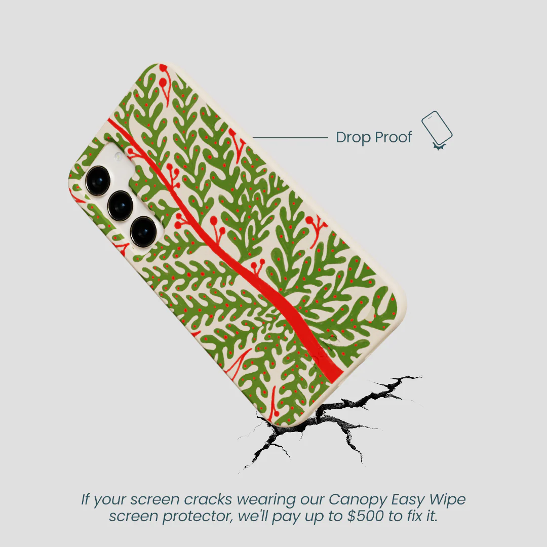 Seashell Festive Foliage Samsung Galaxy S24 Case - Image 5