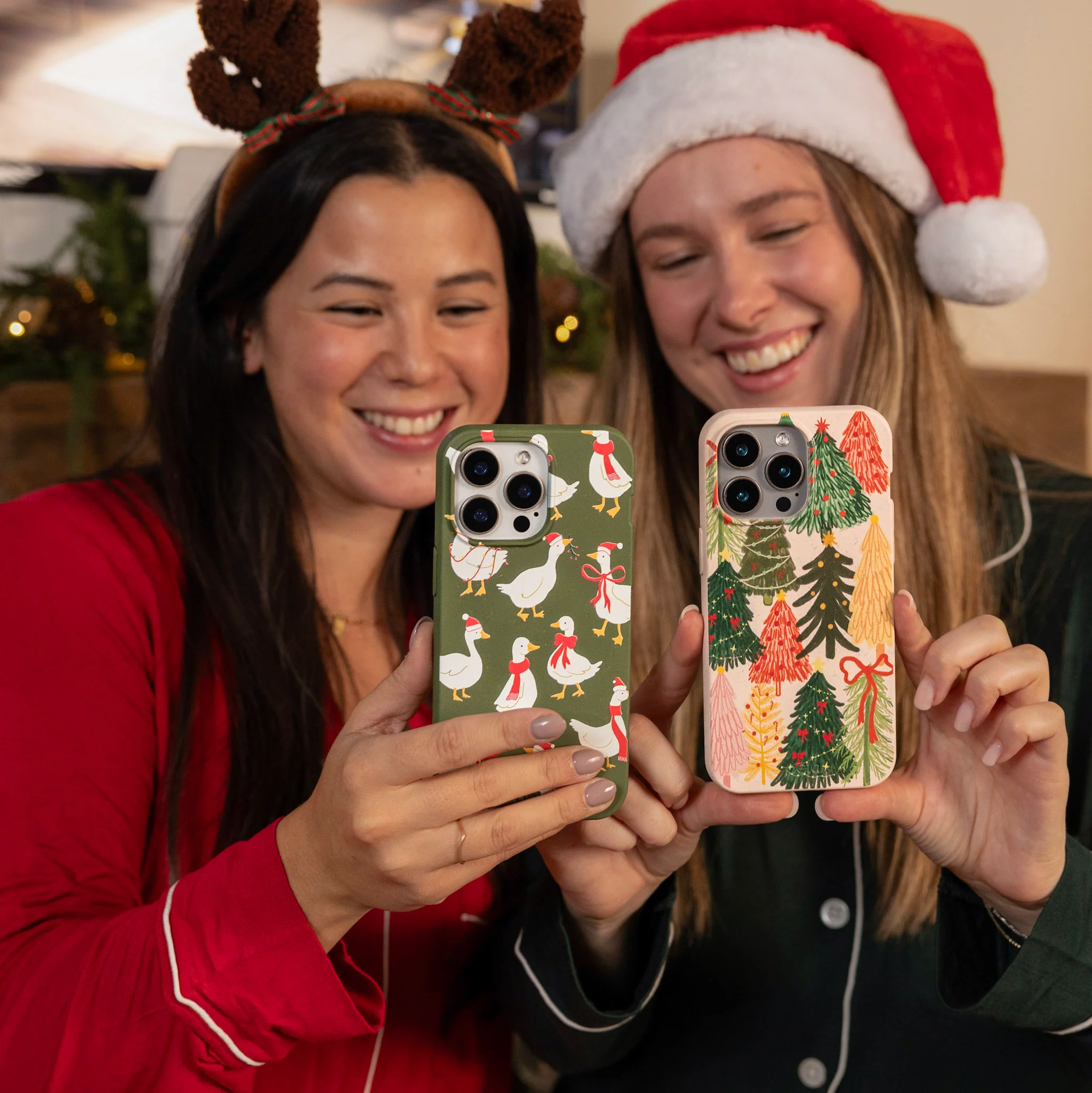 Seashell Festive Trees Google Pixel 10 Pro XL Case - Image 6