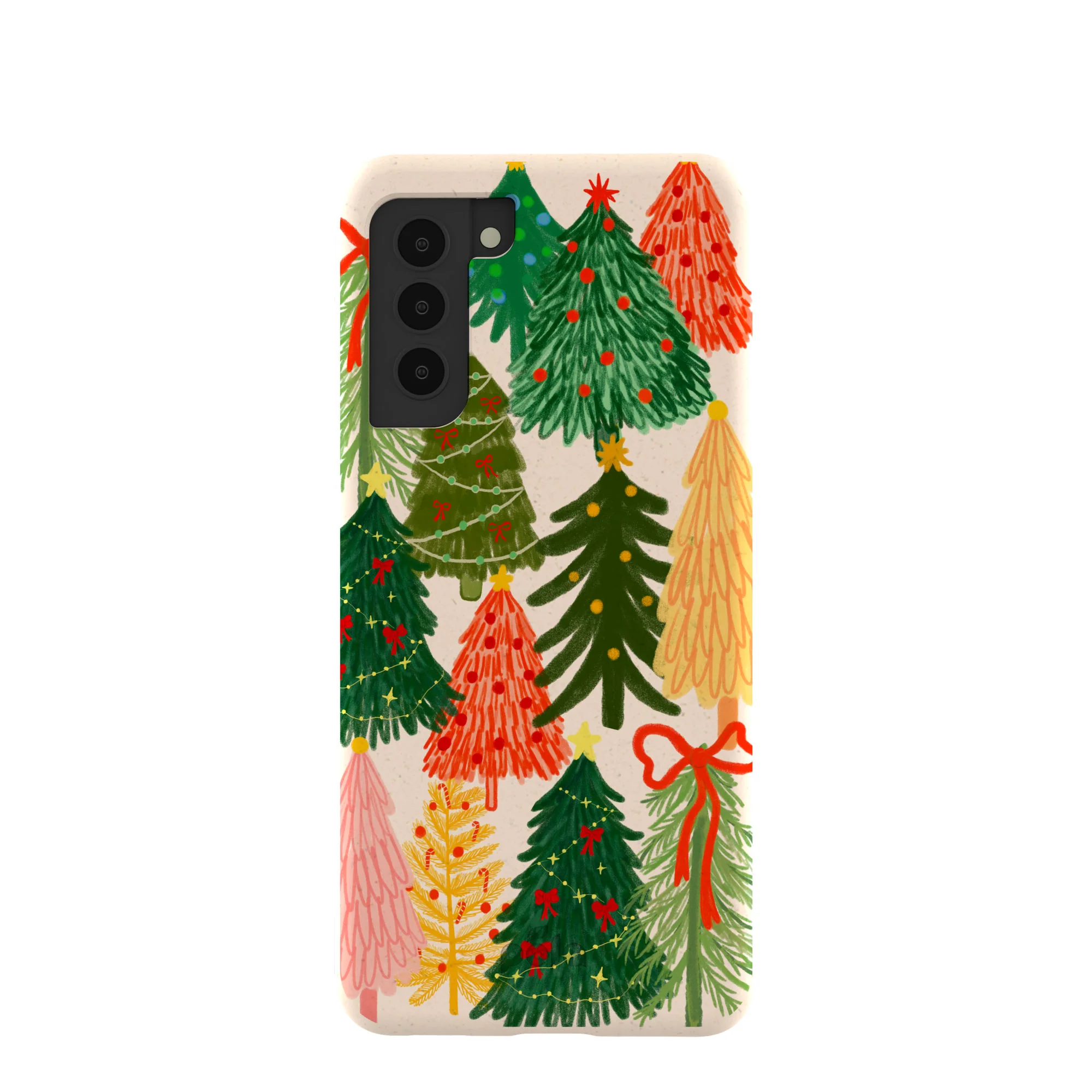 Seashell Festive Trees Samsung Galaxy S21 Case