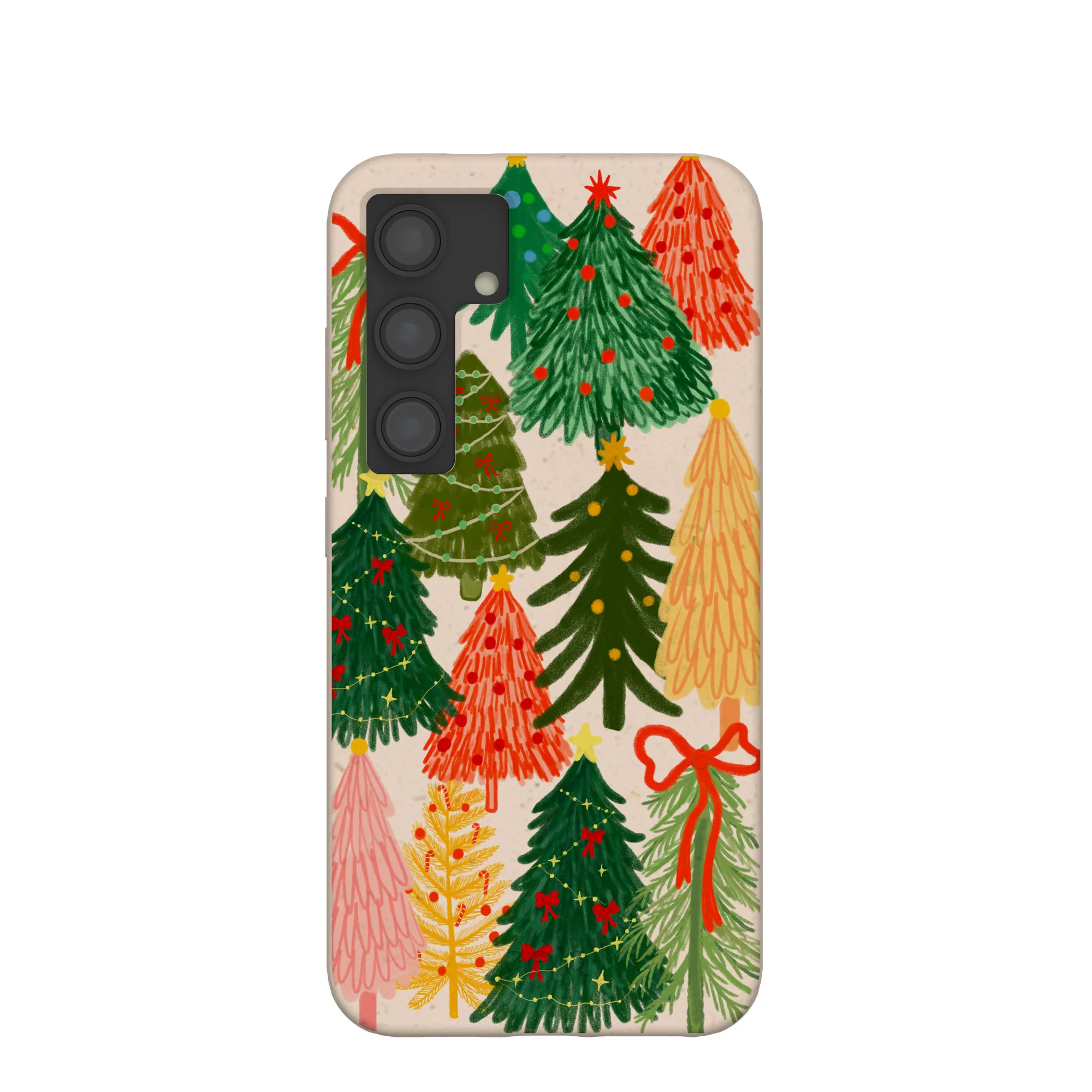 Seashell Festive Trees Samsung Galaxy S24 Case