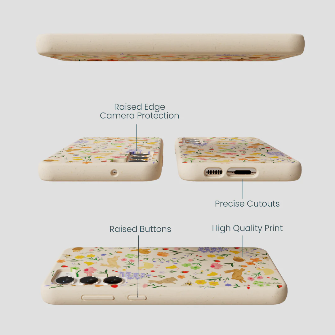 Seashell Flourish Samsung Galaxy S23+(Plus) Case - Image 3