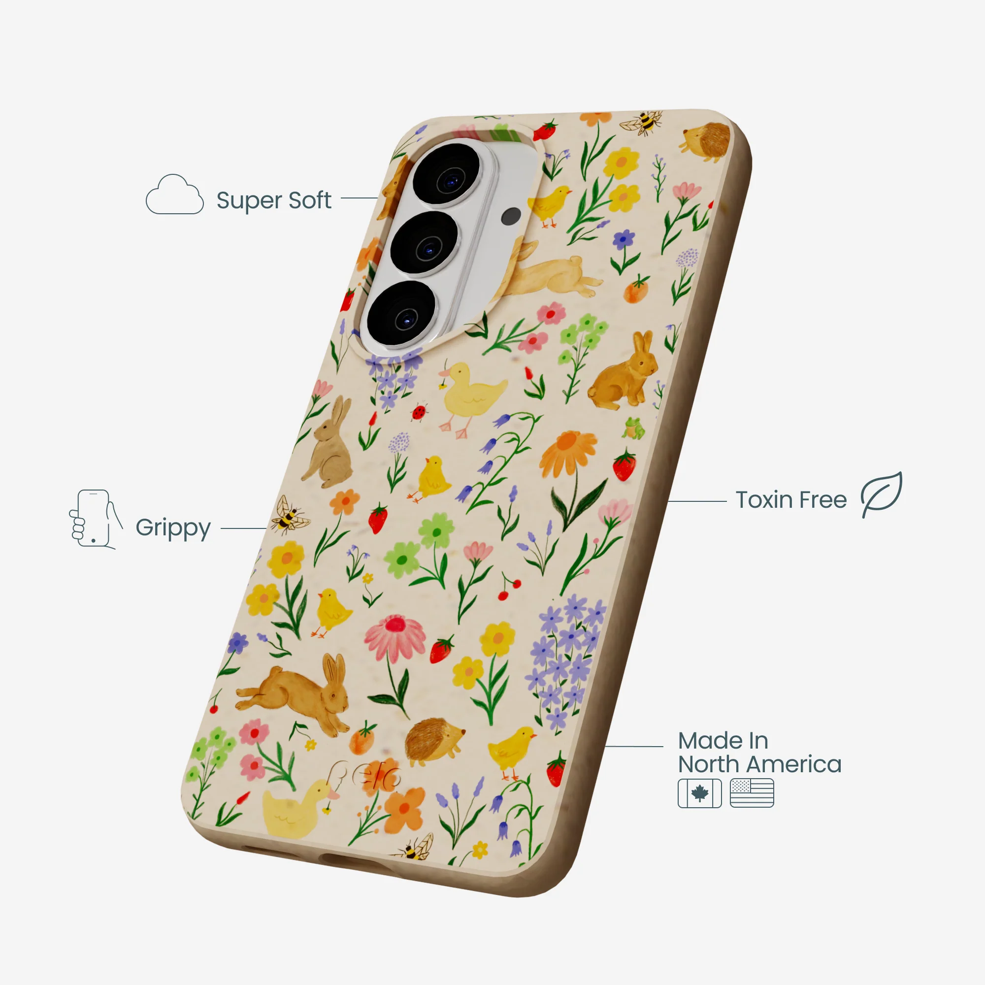 Seashell Flourish Samsung Galaxy S26 Case - Image 4