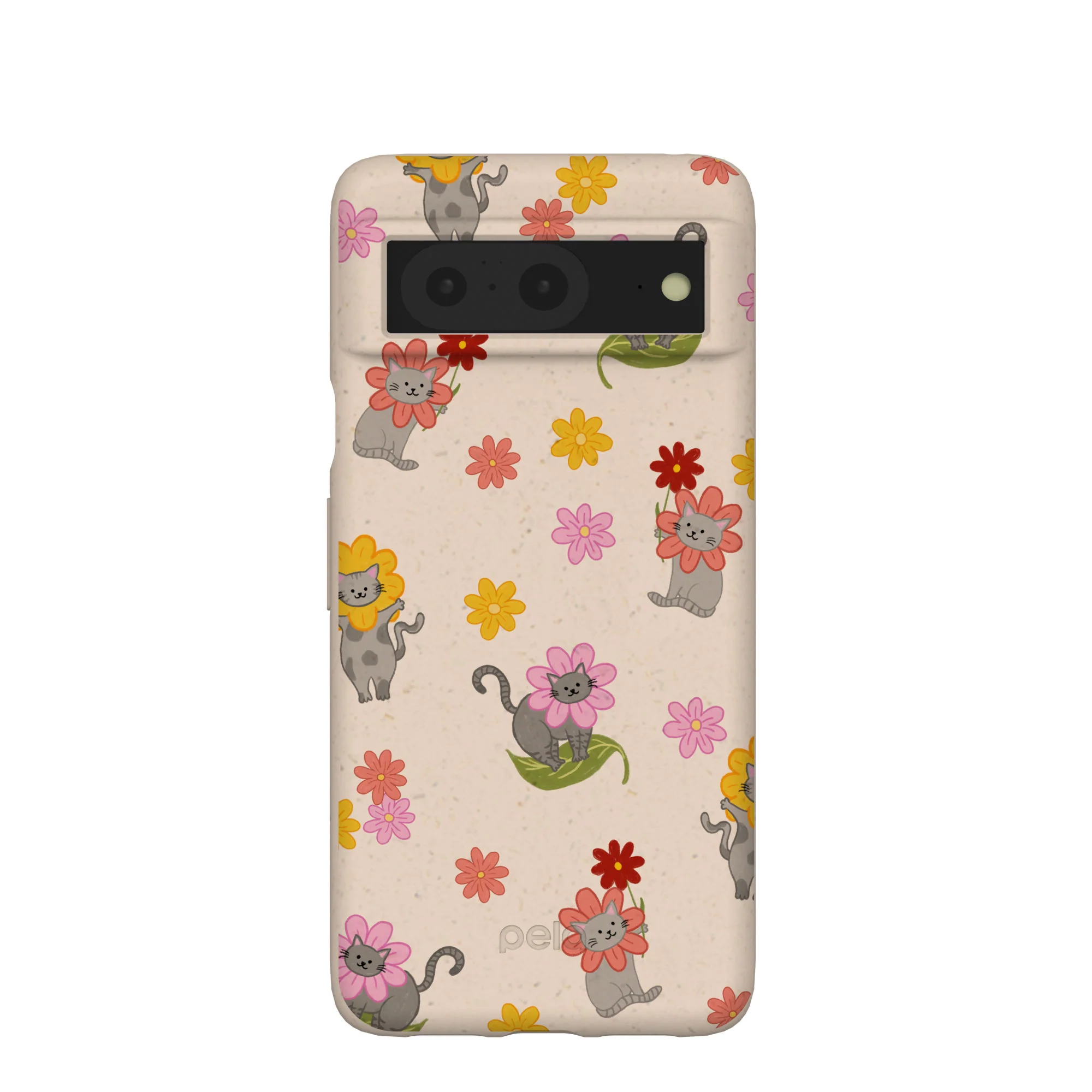 Seashell Flower Cats Google Pixel 8 Case