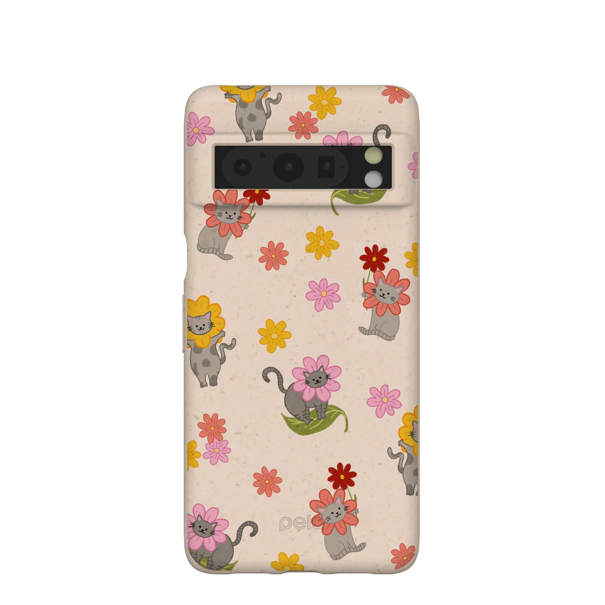 Seashell Flower Cats Google Pixel 8 Pro Case