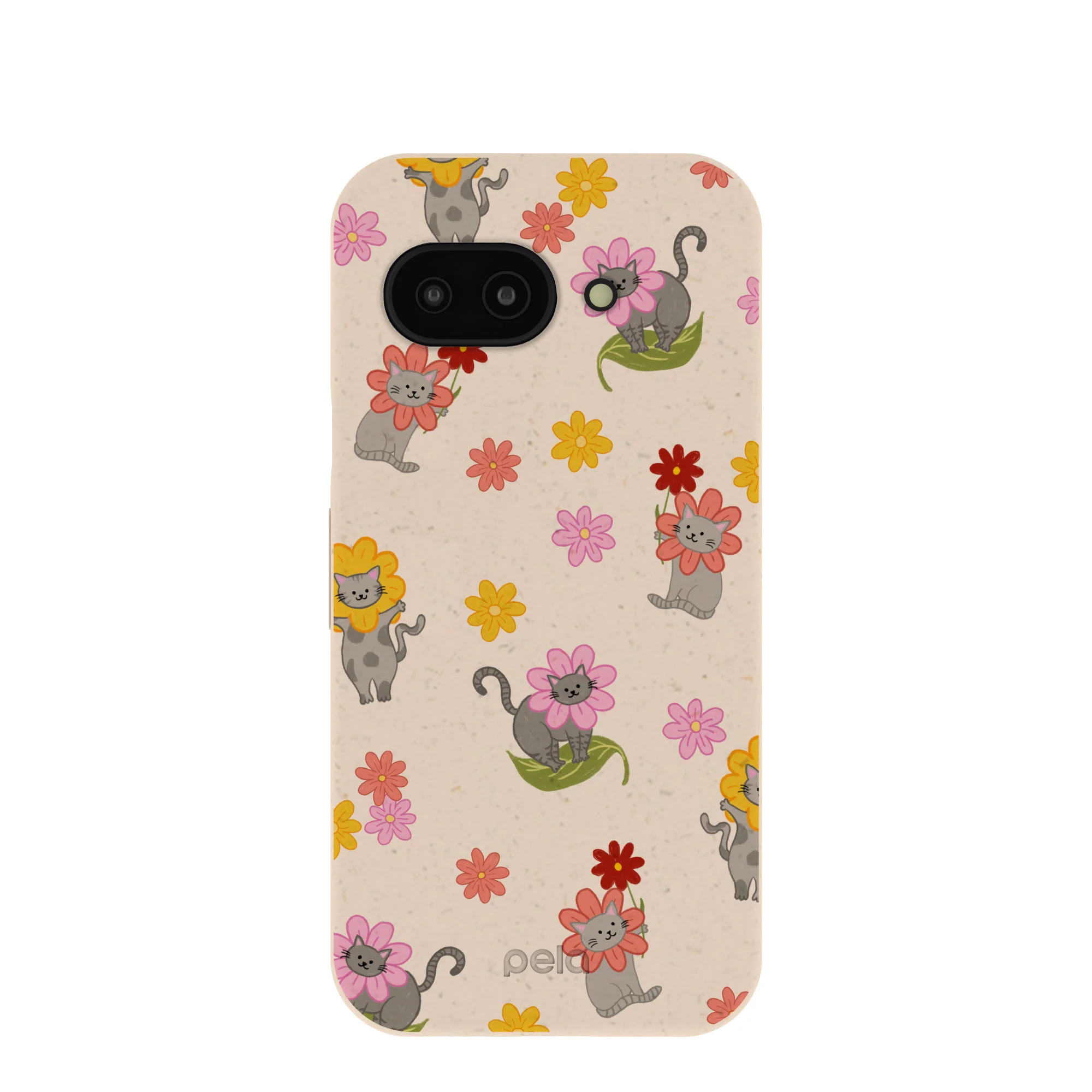 Seashell Flower Cats Google Pixel 9a Case