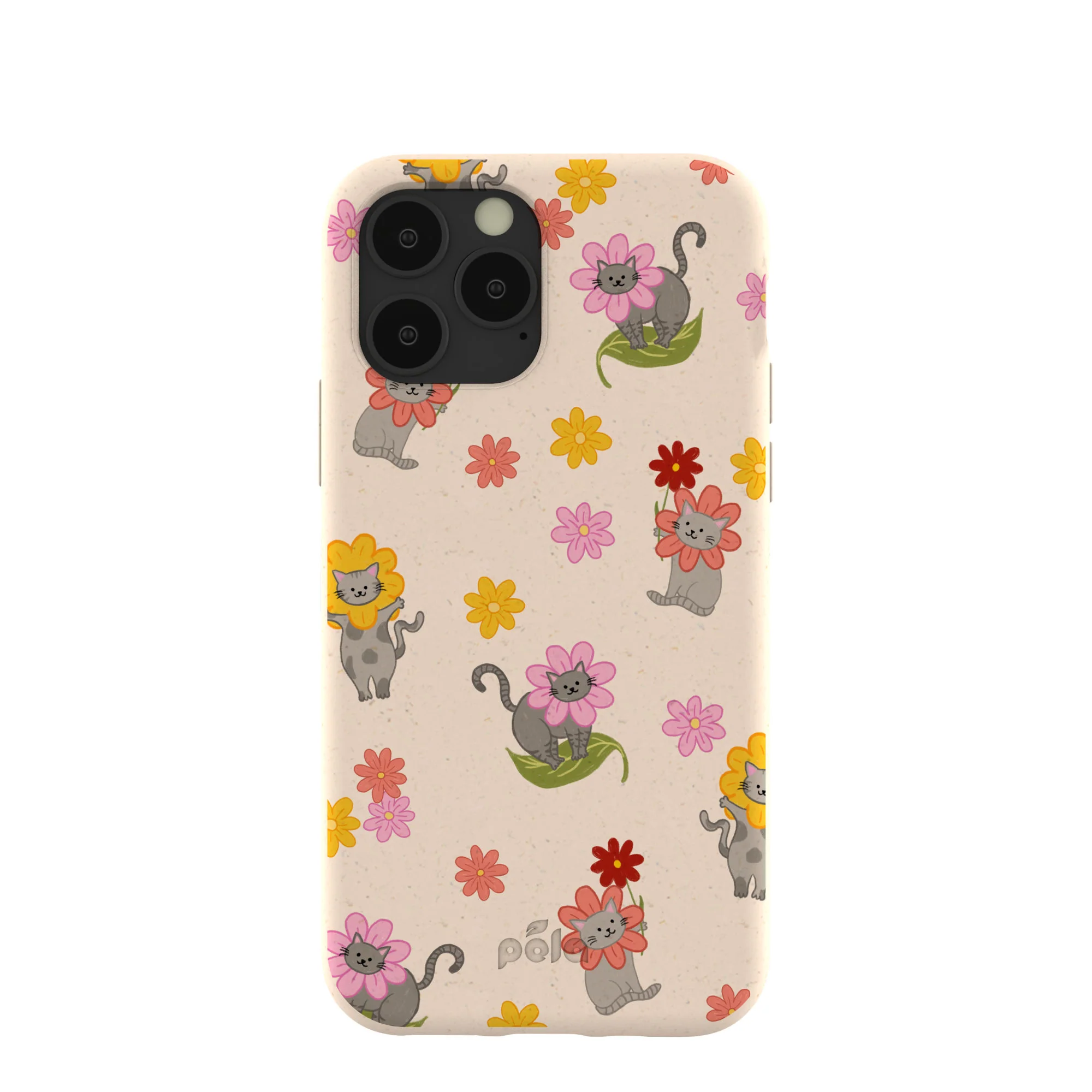 Seashell Flower Cats iPhone 11 Pro Case