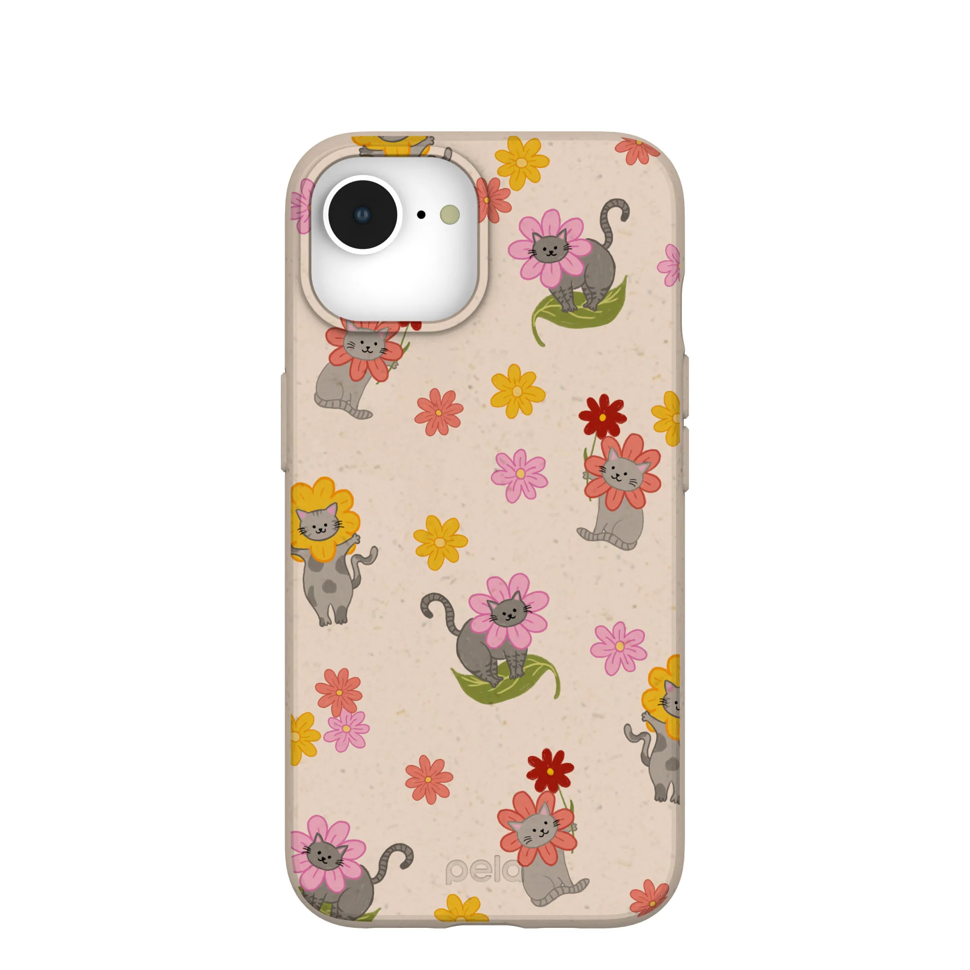 Seashell Flower Cats iPhone 16e/17e Case