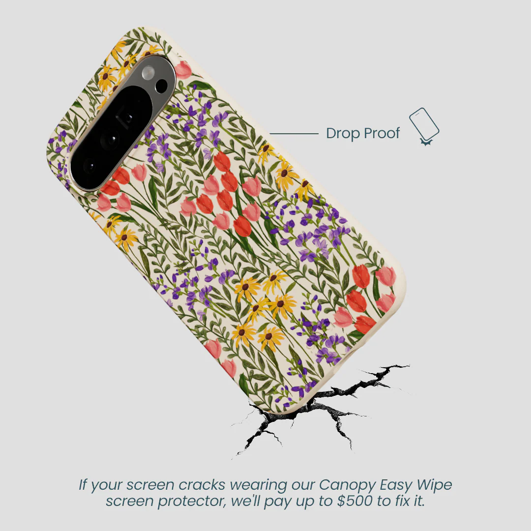 Seashell Flower Field Google Pixel 10 Pro XL Case - Image 5