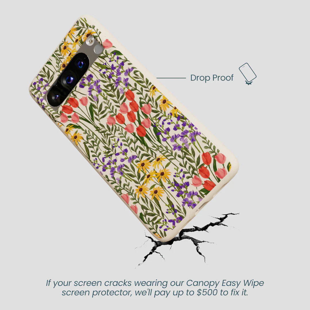 Seashell Flower Field Google Pixel 8 Pro Case - Image 5