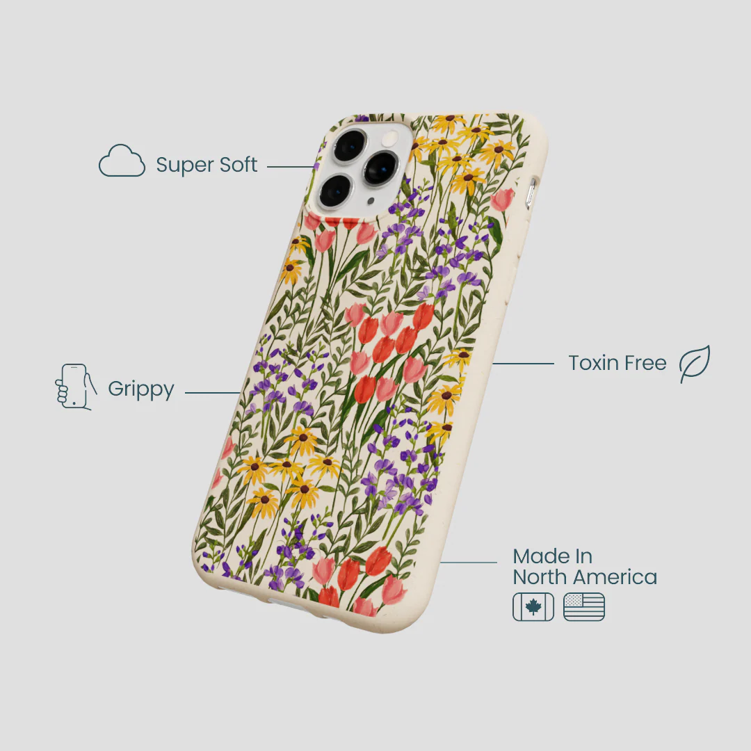Seashell Flower Field iPhone 11 Pro Case - Image 4