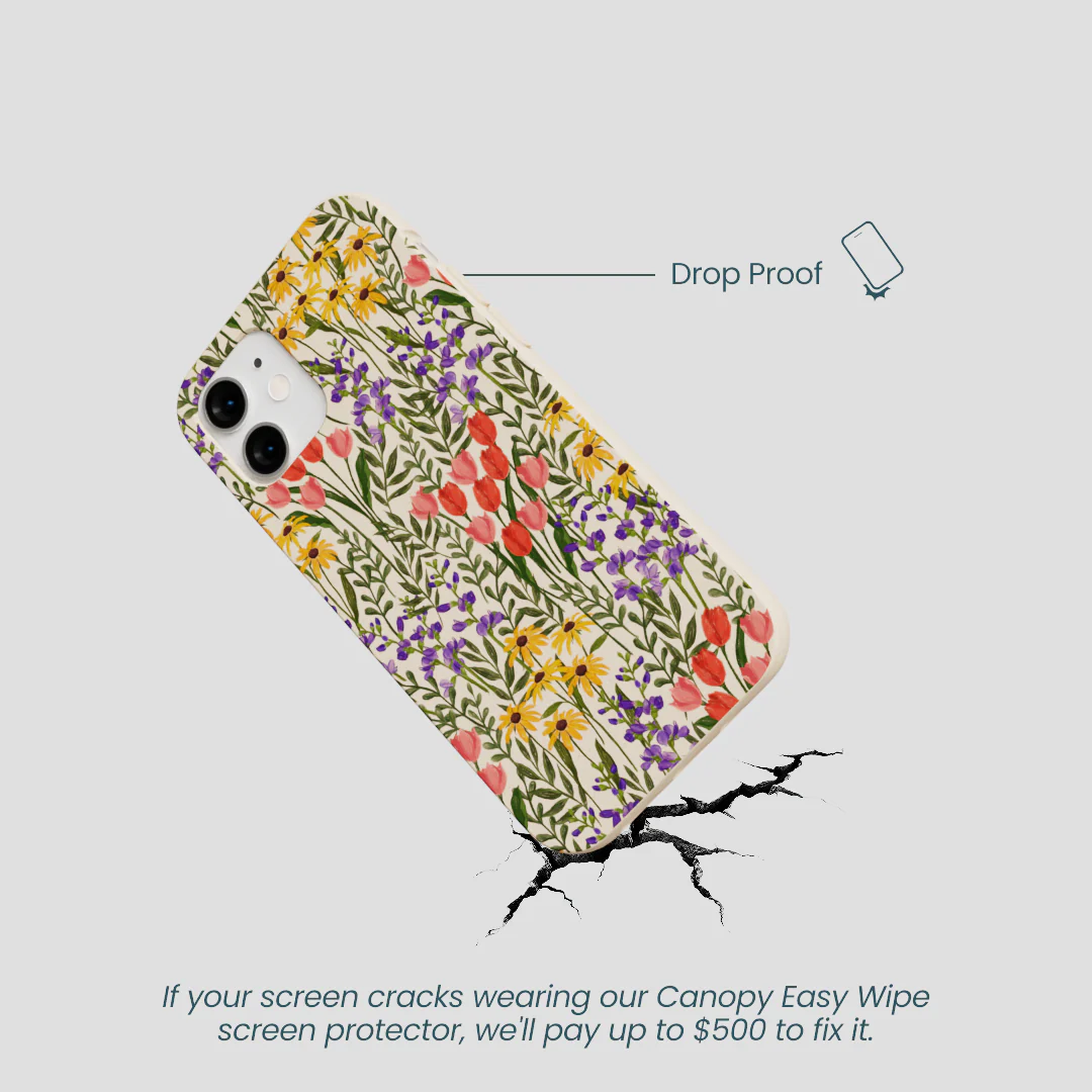 Seashell Flower Field iPhone 12 Mini Case - Image 5