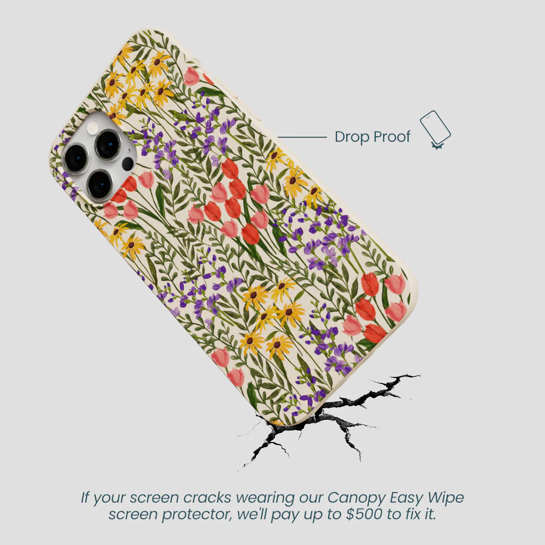 Seashell Flower Field iPhone 12 Pro Max Case - Image 5