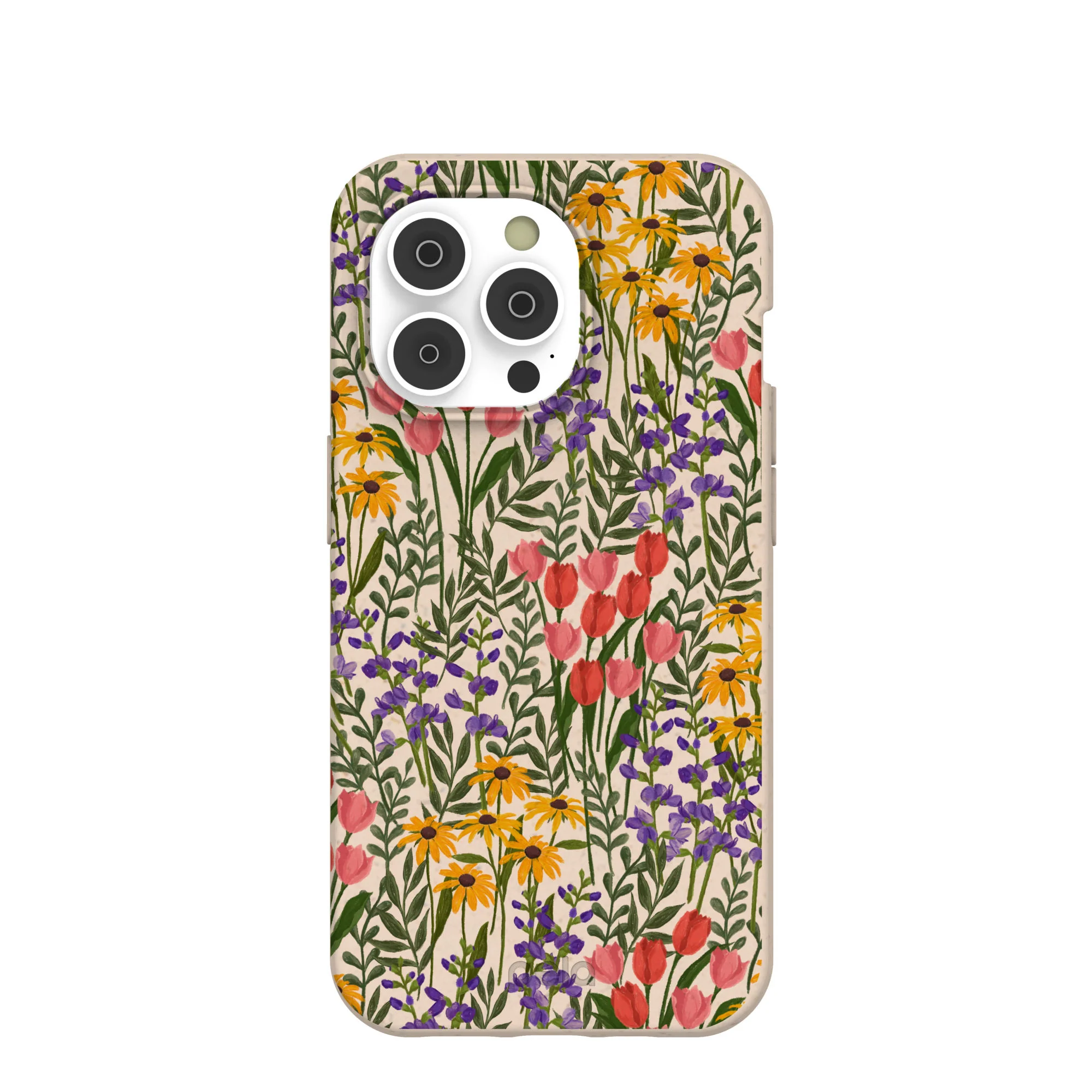 Seashell Flower Field iPhone 14 Pro Case