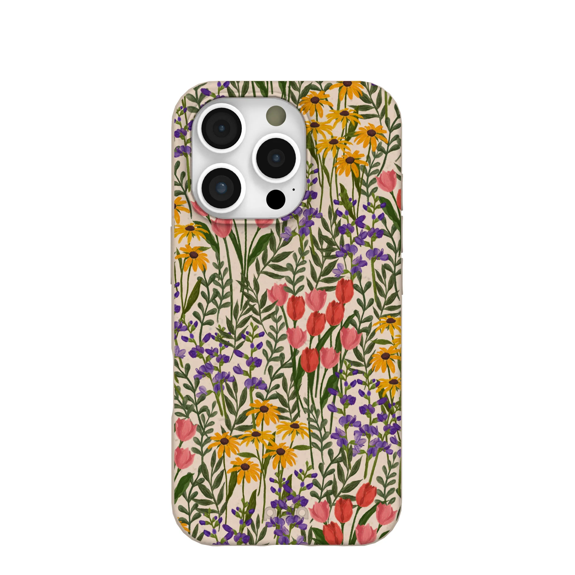 Seashell Flower Field iPhone 16 Pro Case