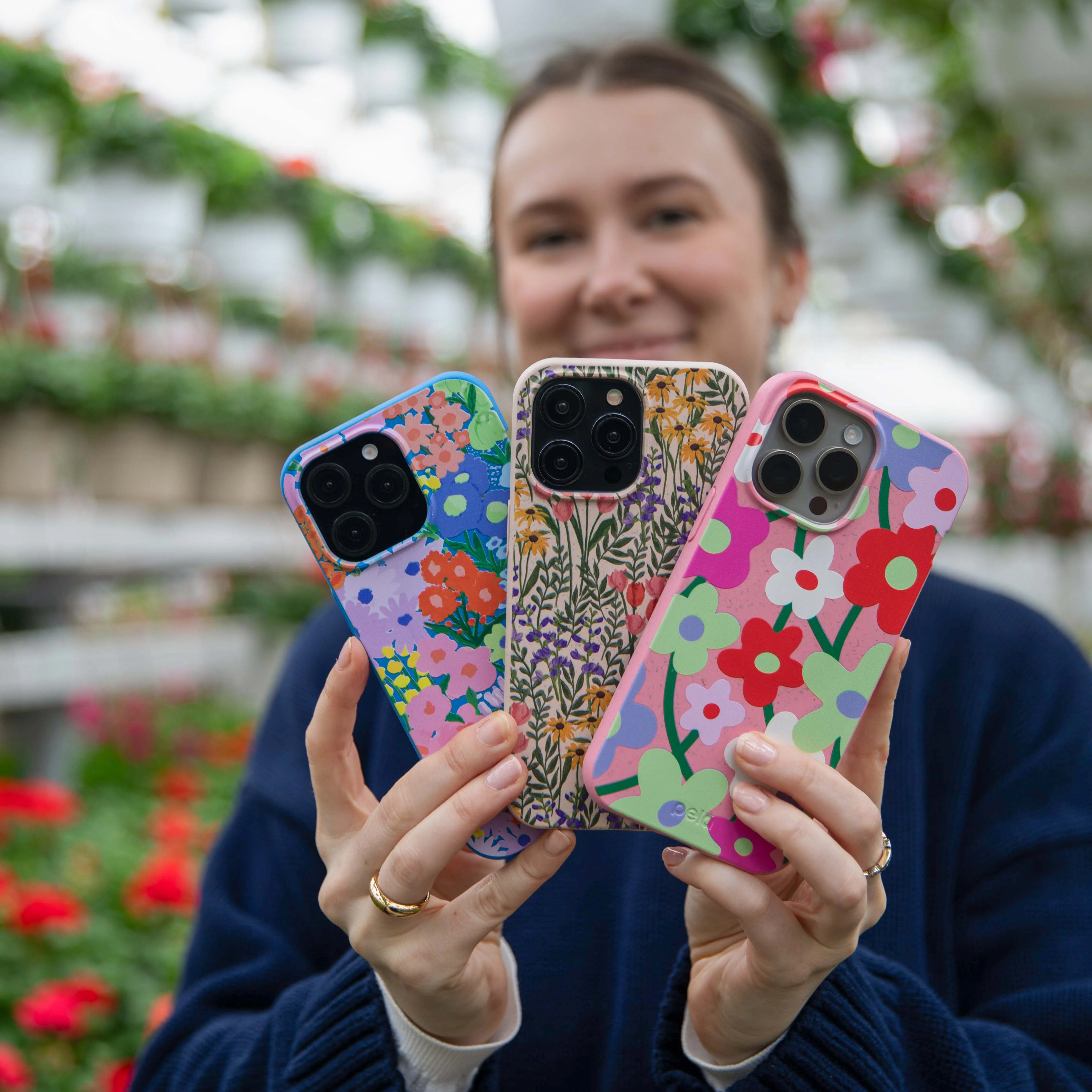 Seashell Flower Field iPhone XR Case - Image 10