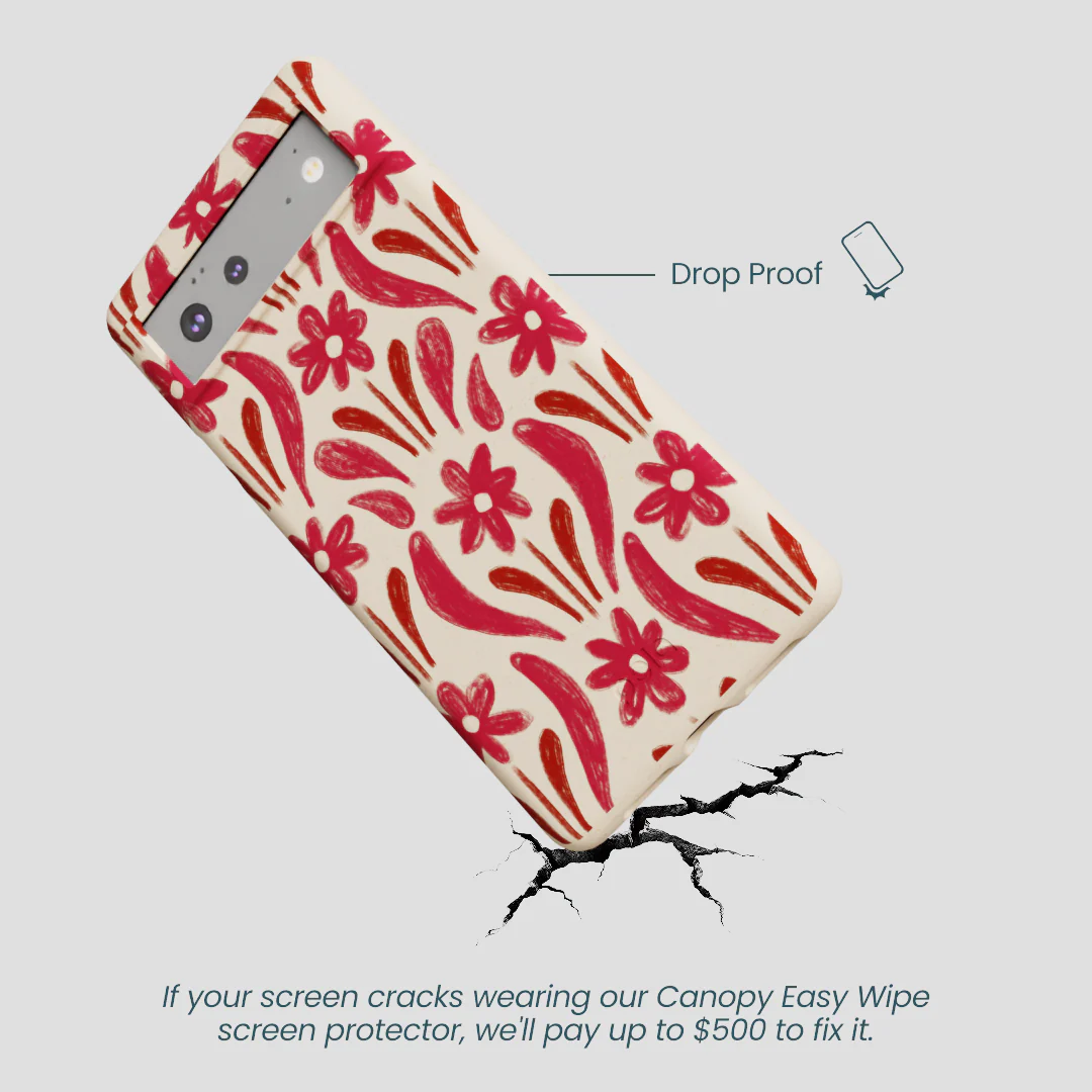 Seashell Flower Stack Google Pixel 6 Case - Image 5