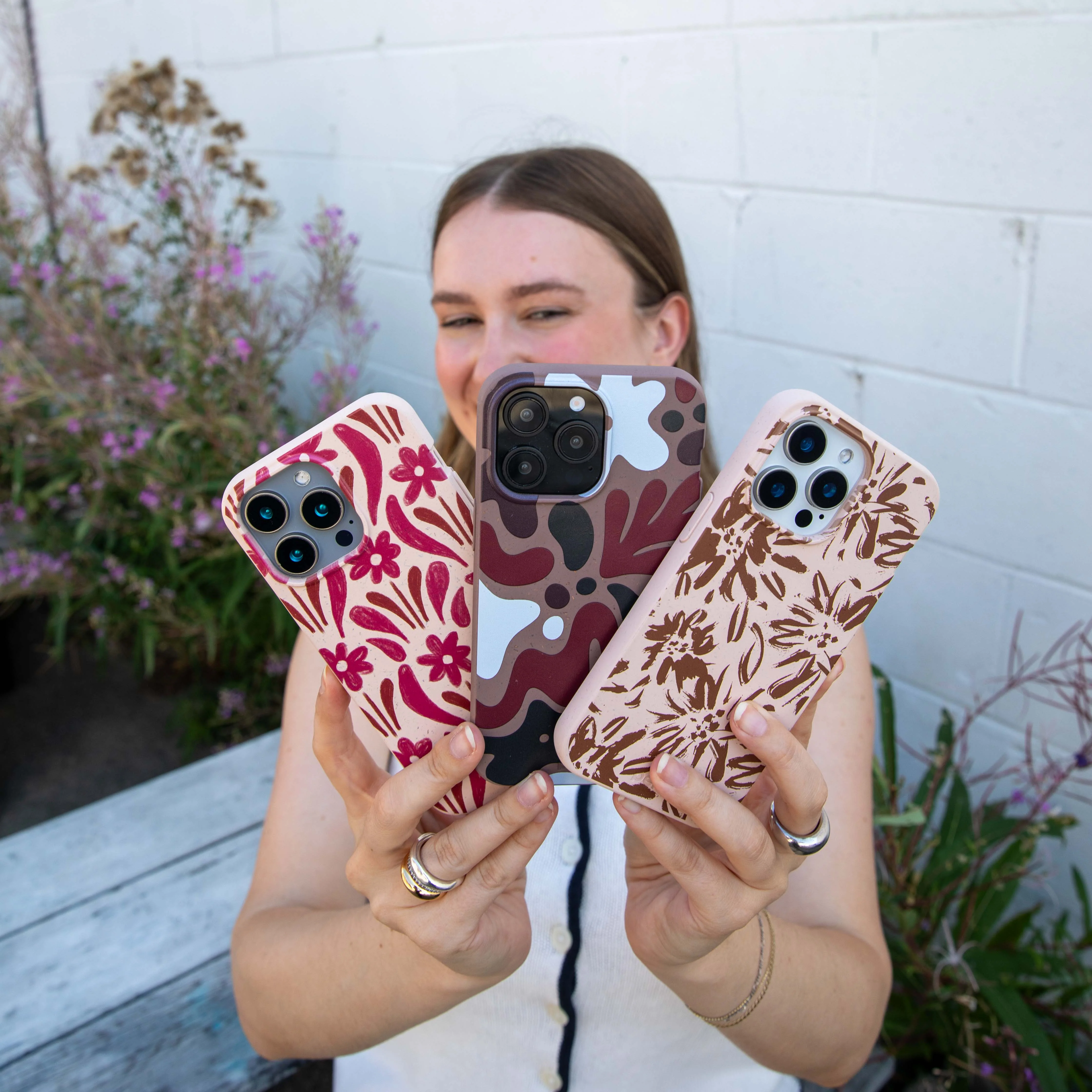 Seashell Flower Stack Google Pixel 9/9 Pro Case - Image 9