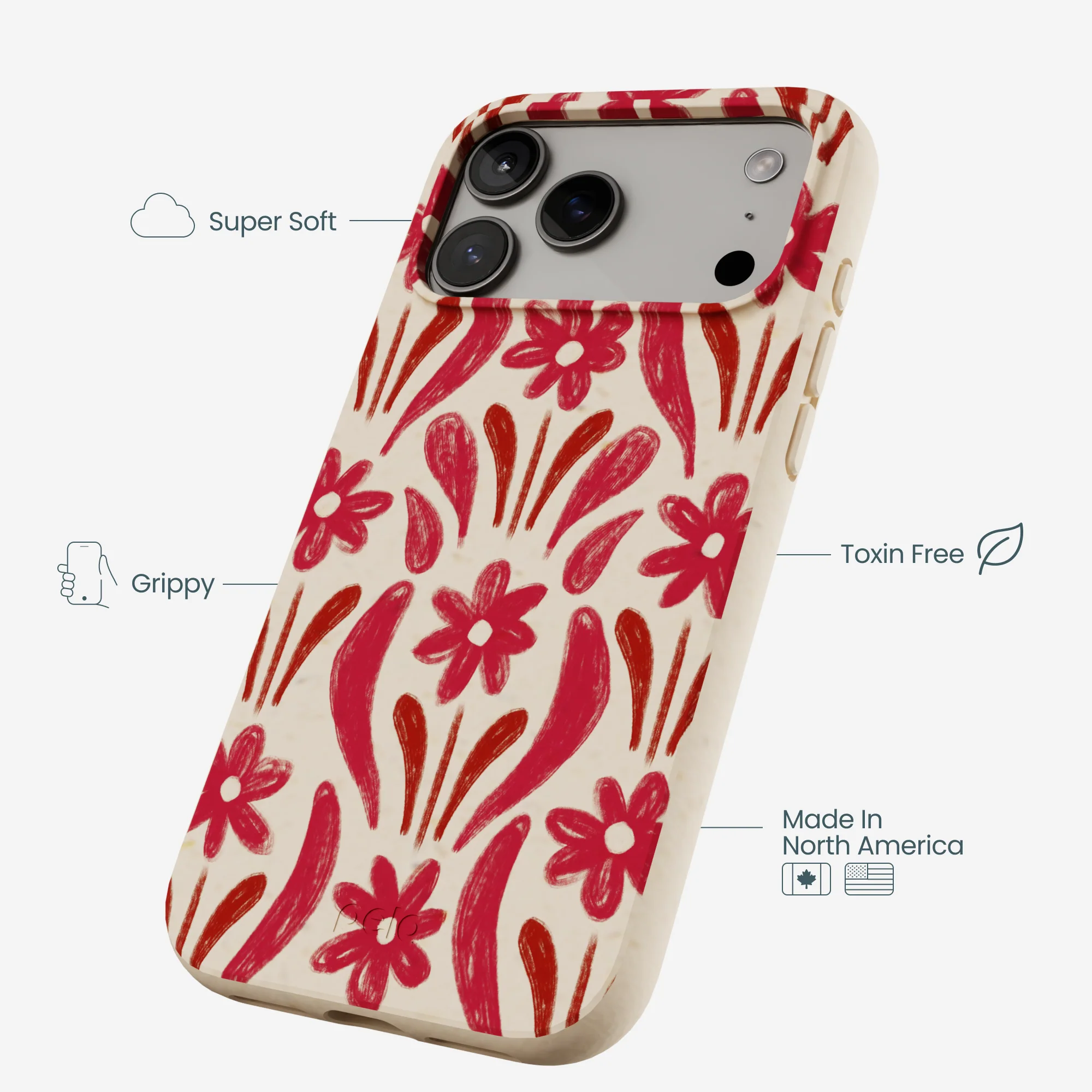 Seashell Flower Stack iPhone 17 Pro Max Case - Image 4