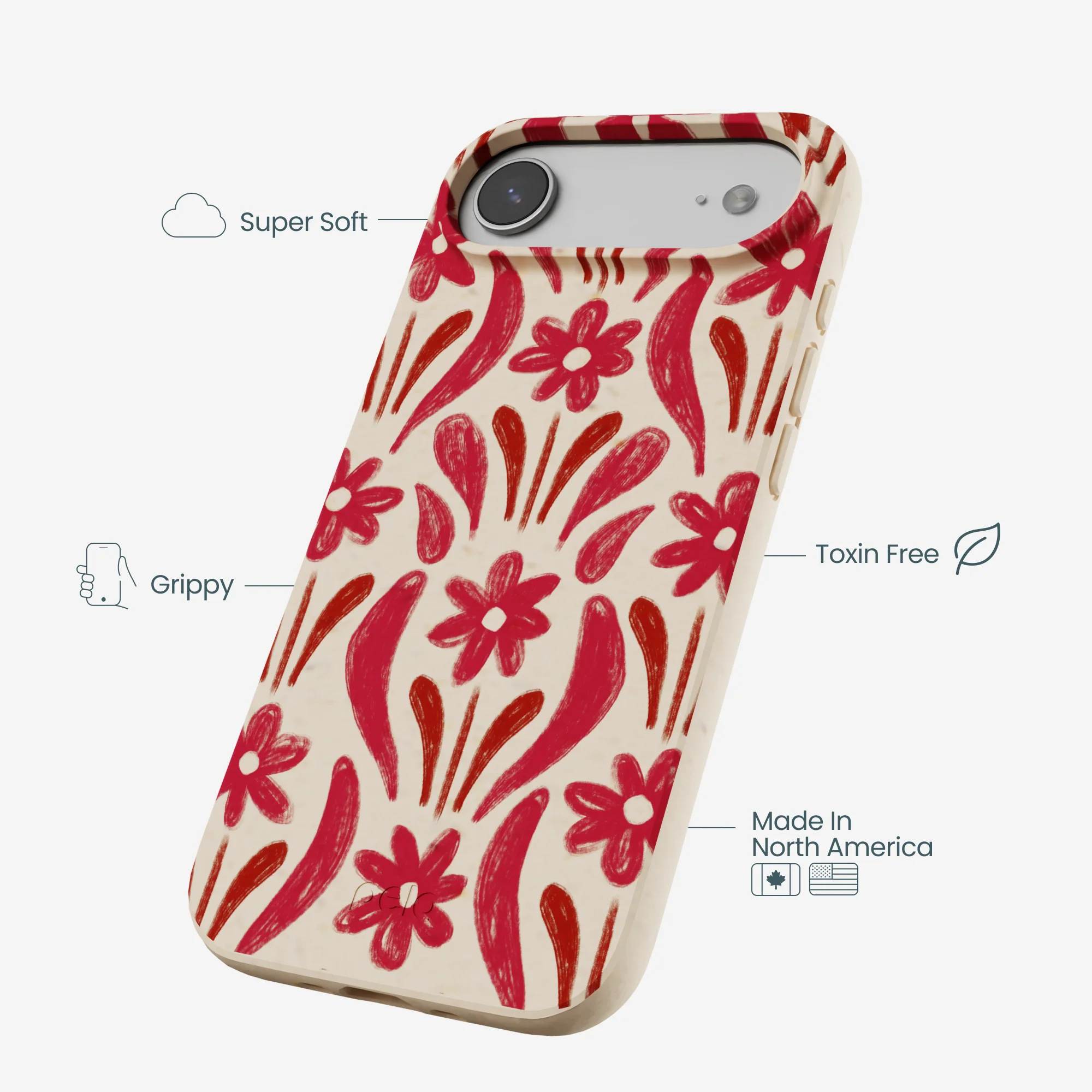 Seashell Flower Stack iPhone Air Case - Image 4