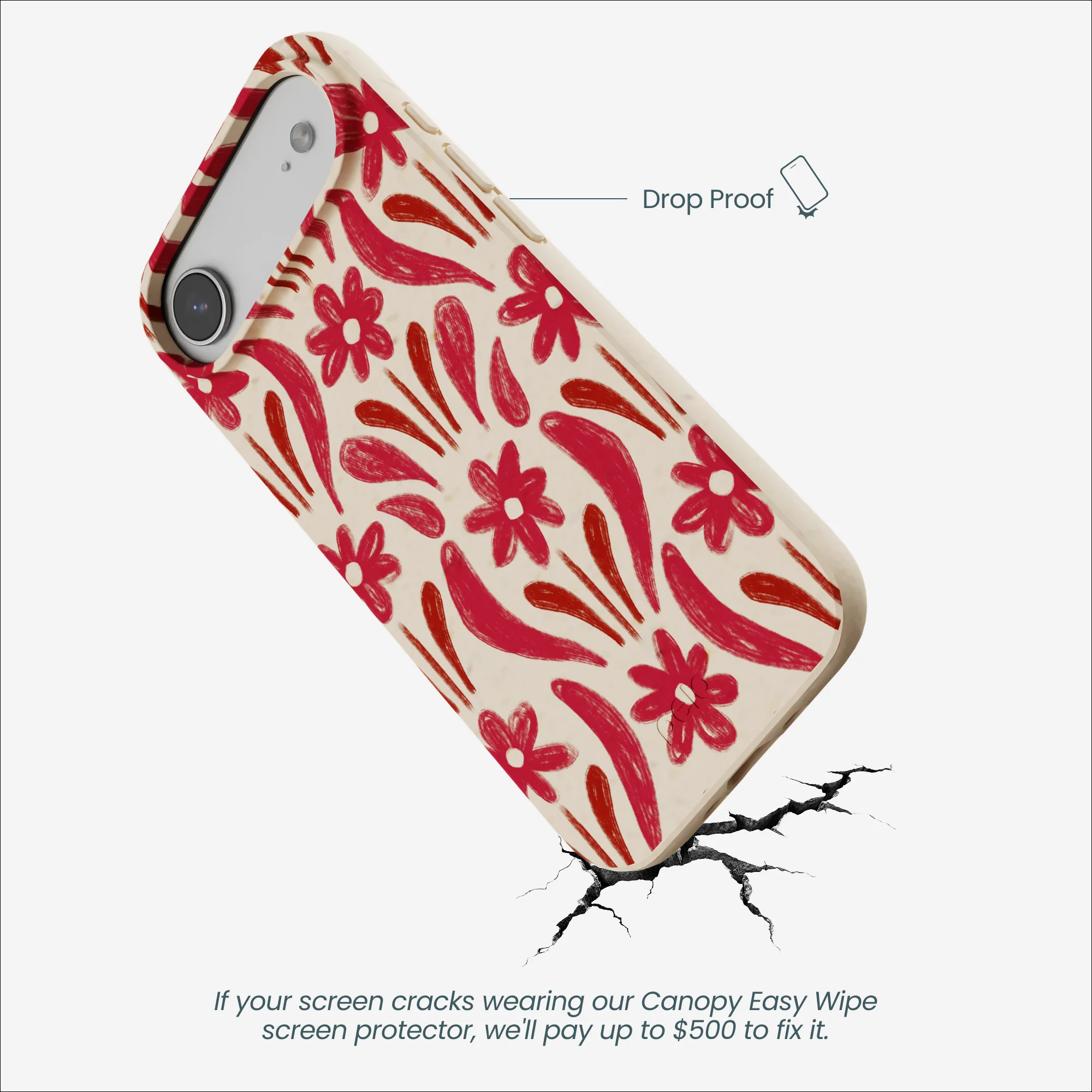 Seashell Flower Stack iPhone Air Case - Image 5