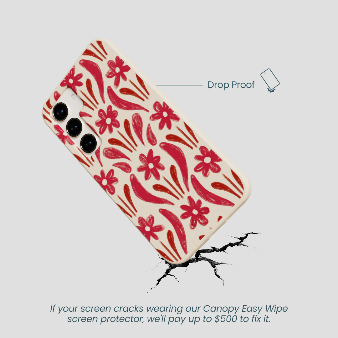 Seashell Flower Stack Samsung Galaxy S23 Case - Image 5