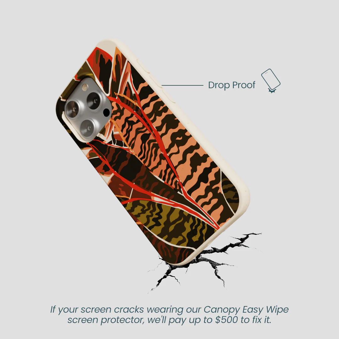 Seashell Foliage iPhone 16 Pro Case - Image 5