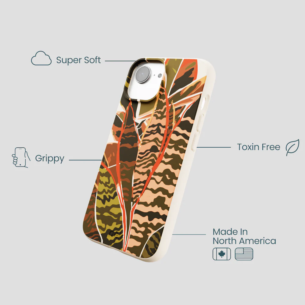 Seashell Foliage iPhone 16e/17e Case - Image 4