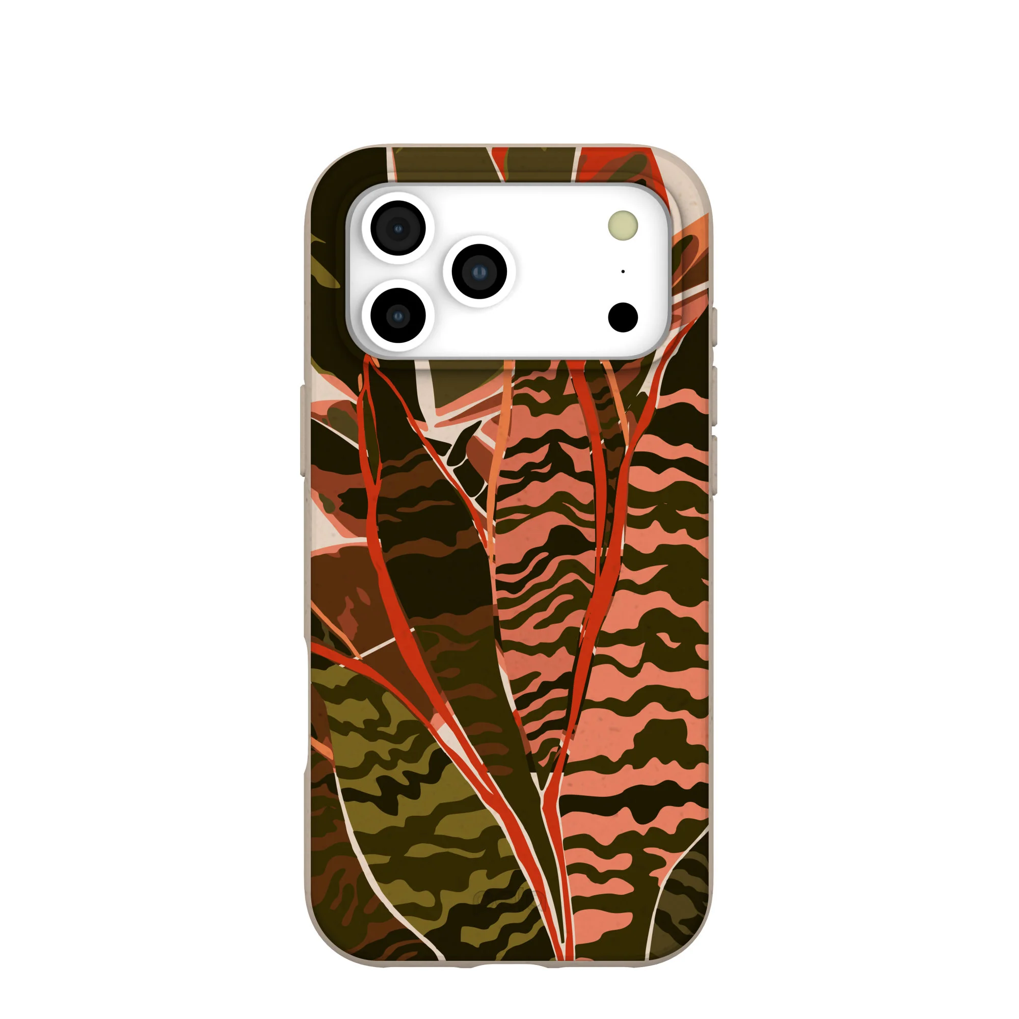 Seashell Foliage iPhone 17 Pro Max Case