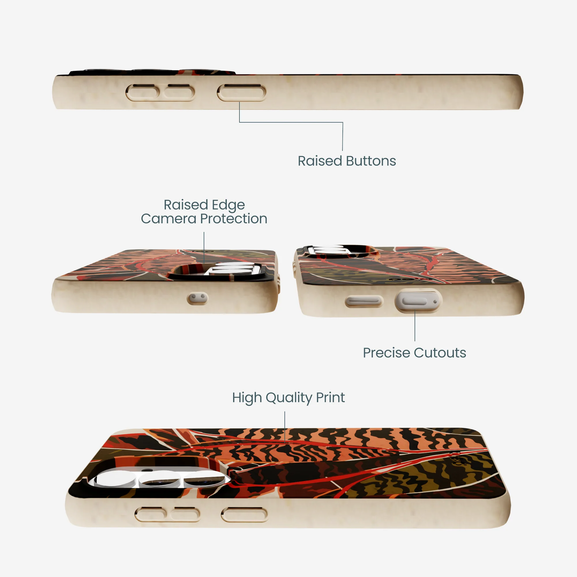 Seashell Foliage Samsung Galaxy S26 Case - Image 2
