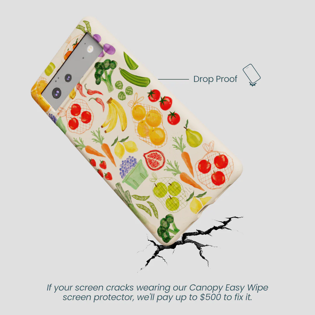Seashell Fresh Market Google Pixel 6a Case - Image 5