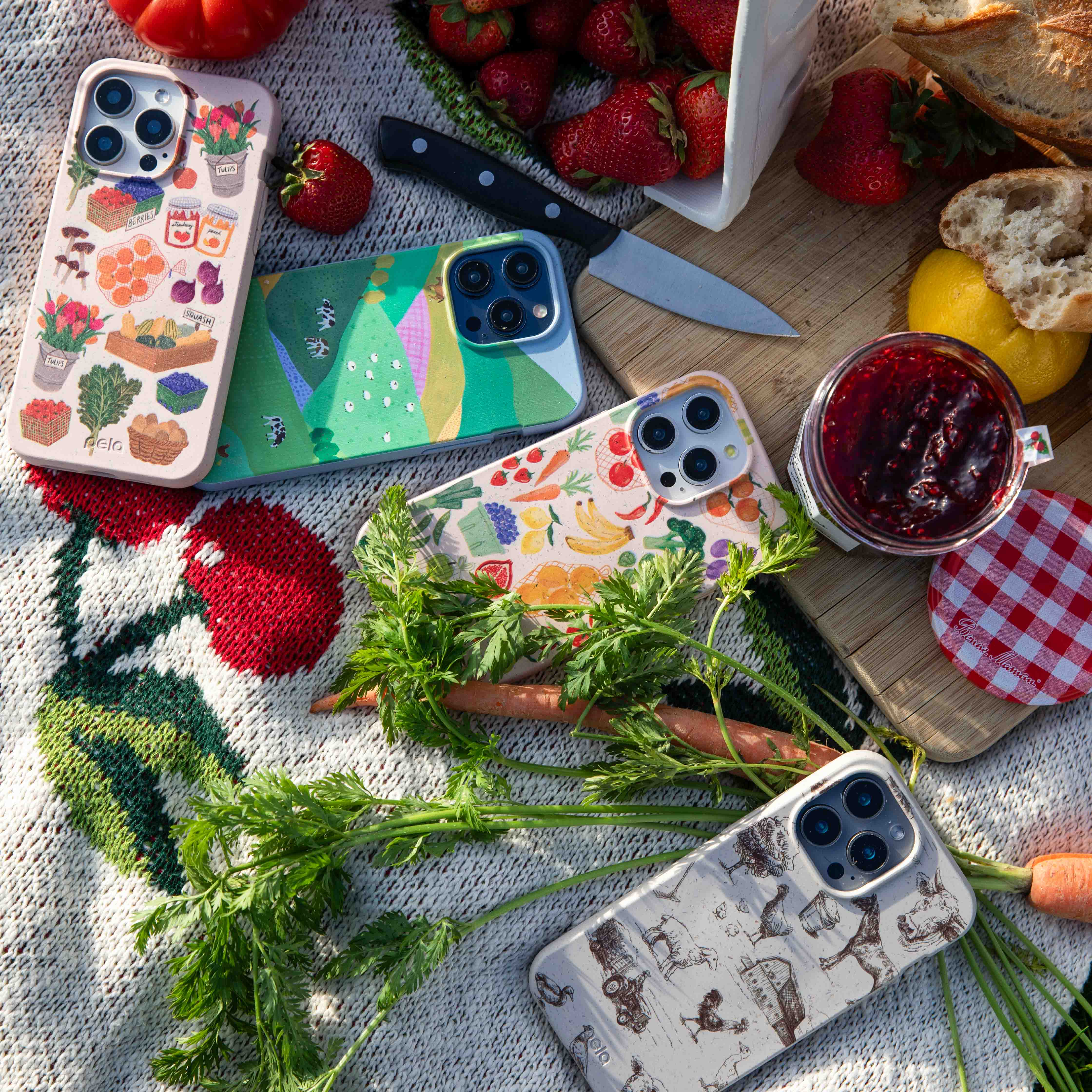 Seashell Fresh Market Google Pixel 8a Case - Image 5