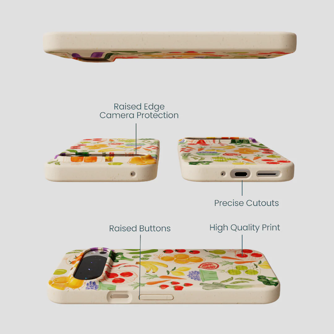 Seashell Fresh Market Google Pixel 9/9 Pro Case - Image 3