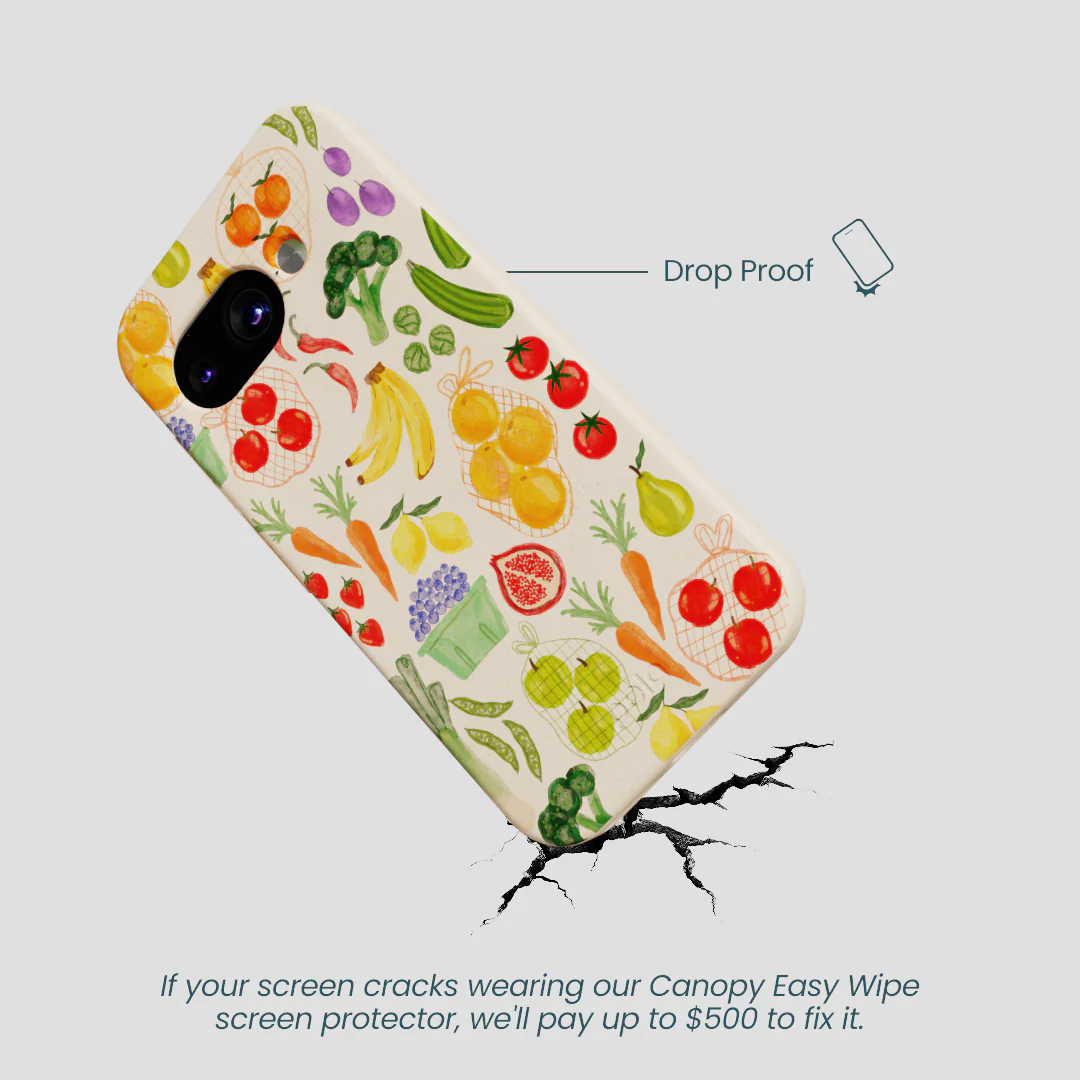 Seashell Fresh Market Google Pixel 9a Case - Image 5