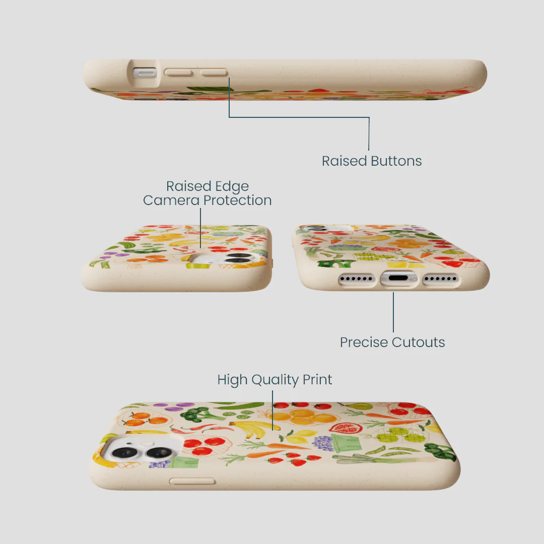 Seashell Fresh Market iPhone 11 Case - Image 3