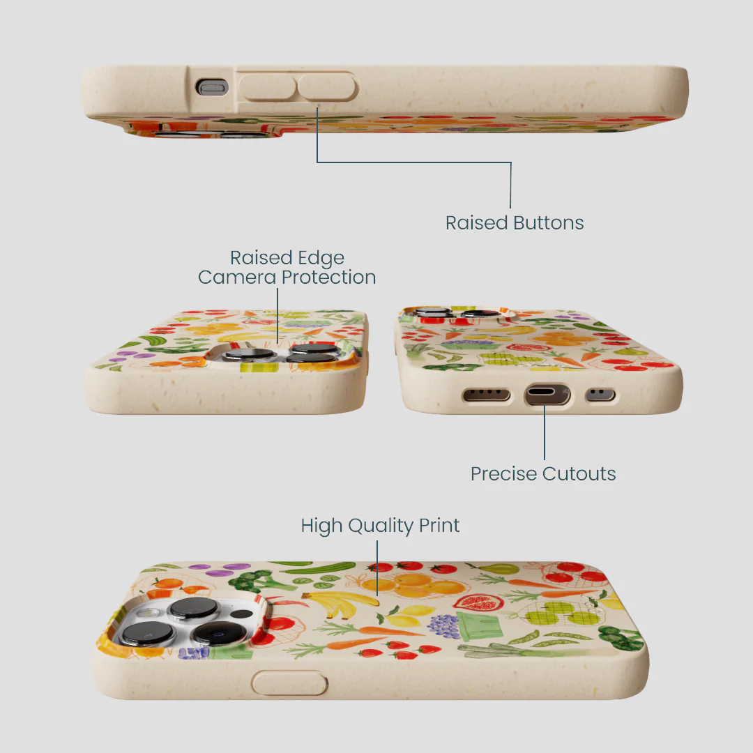 Seashell Fresh Market iPhone 13 Pro Max Case - Image 3