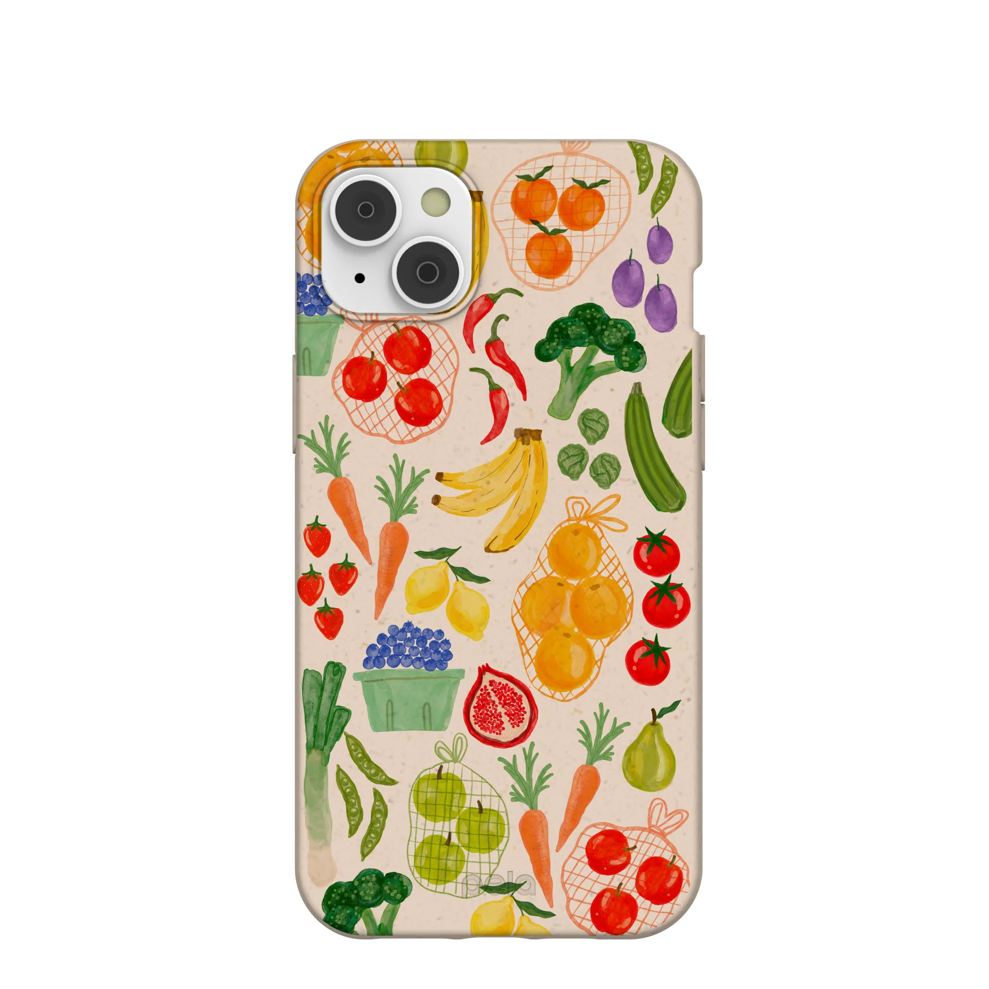 Seashell Fresh Market iPhone 14 Plus Case
